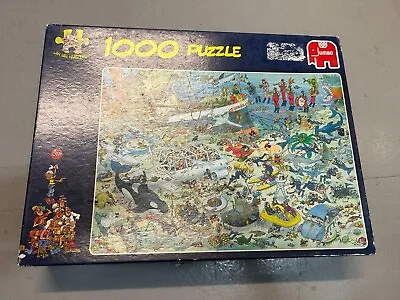 Jan Van Haasteren 1000 Piece Jigsaw Puzzle - Deep Sea Fun (Unopened) • £24.99