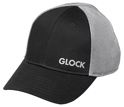 $19.89 • Buy Glock Black And Gray Mesh Cap Hat Fitted
