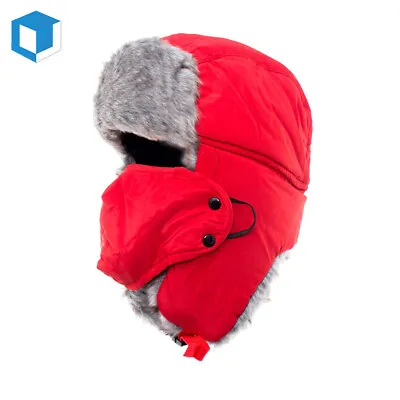 Winter Trapper Hat With Ear Flaps Russian Ushanka Aviator Hats For Men Women • $7.99