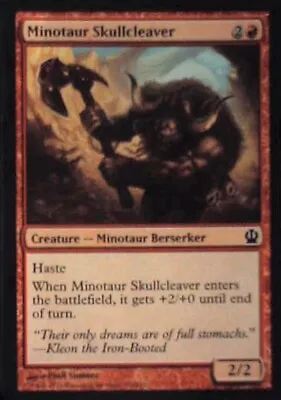 Minotaur Skullcleaver - Theros: #130 Magic: The Gathering NM R5 • $1.17