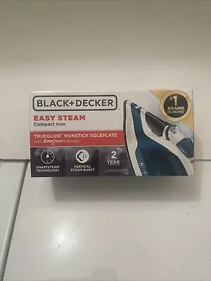 Black And Decker IRON True Glide BLUE Vertical Steam Your Clothes Burst IR06V • $19.88