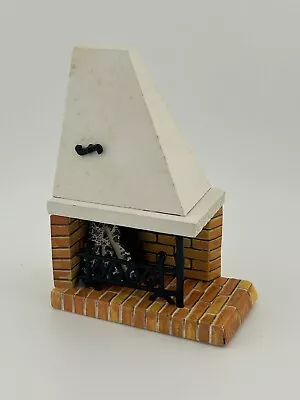 Lundby Fireplace Dollhouse Furniture With Logs 1970’s Vintage • $13.25