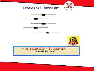 Repair Kit  For  Sony  Xbr-65x850e 1-474-685-11 Apdp-225a1   Dead Tv / No Power • $18.99