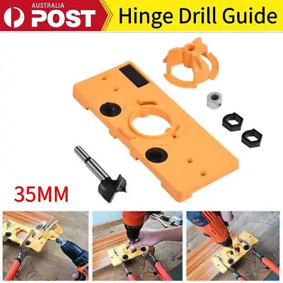 35mm Concealed Hinge Jig Boring Hole Drill Guide Cutter Bits For Kreg Guide Tool • $23.74