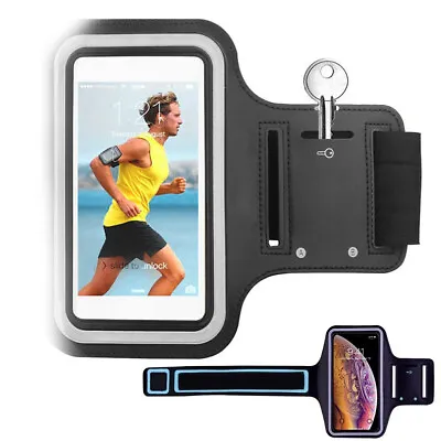 For Sony Xperia 10 5II XA1 XZ2 L3 L4 Z5 Soft Thin ArmBand Phone Holder Bag Cover • $8.99