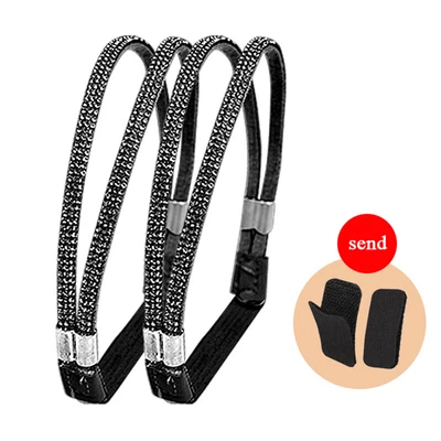 No Tie Elastic Shoe Strap Shoes Buckle Lazy Shoelace Women High Heel Accessories • £3.30
