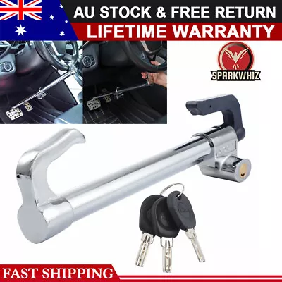 Steering Wheel Lock Anti Theft Security The Club Universal Clamp Heavy Duty A++ • $26.99