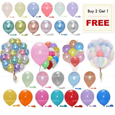 £1.59 • Buy 5 Inch Small Latex Balloons WHOLESALE Party Birthday 100 Wedding Decoration Ball