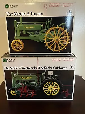 Ertl Precision Series John Deere Model A Tractors.   No1 And No2 • $51