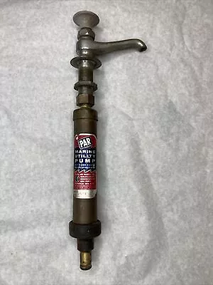 Vintage PAR Marine Utility Pump-For Parts Only • $65