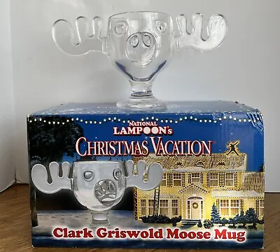 NEW National Lampoons Christmas Vacation Clark Griswold Official Moose Mug Glass • $28