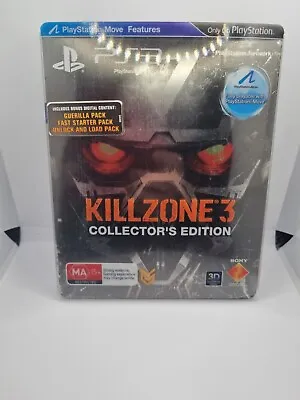 Killzone 3 Collector's Edition Steelbook PS3 Game Complete W Manual Steel Book • $25