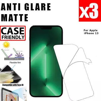 3X For Apple IPhone 13 Anti Glare Matte Screen Protector Film • $9.99