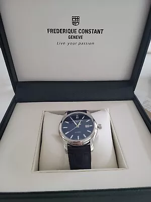 Frédérique Constant Clear Vision Silver Men's Watch - FC-303X6B4/6 • $499