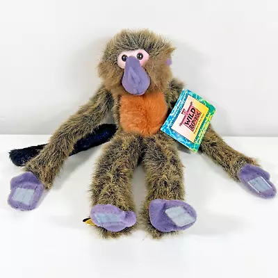 Wild Republic 1999 Special Edition Alberto The 17  Hanging Spider Monkey Plush • $19.95