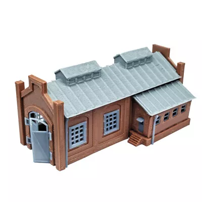 Outland Models Railroad Layout Locomotive Shed/Engine House (1-Stall)  N Scale • $16.99