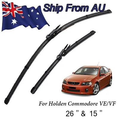 Front Windscreen Wiper Blades For Holden Commodore VE VF Berlina 2006-2017 • $13.81