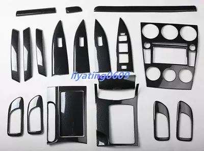 20PCS Carbon Fiber Style Interior Decoration Kit For Mazda 6 2006-2015 • $221.84