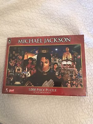 MICHAEL JACKSON 1000 Piece Puzzle 2011 FACTORY SEALED New In Box NIB RARE! • $119