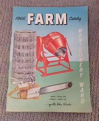 ORIGINAL Montgomery Ward 1966 Farm Catalog - Near Excellent Condition • $50