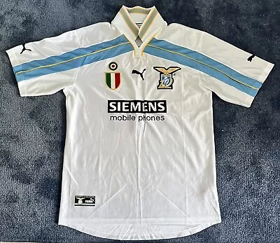 Lazio Centenary Shirt 1999-2000 XL Replica Modern Remake #23 VERON • £12.01