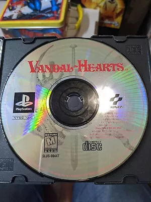 Vandal-Hearts (Sony PlayStation 1997) - PS1   *Disc Only* • $25.49