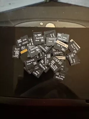 16gb MicroSD Cards Various Brands - Lots Of 10 Cards • $28