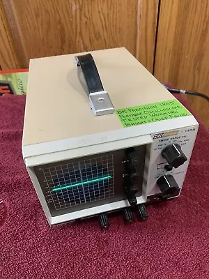 Vintage BK Precision 1405 Portable Oscilloscope Tested Working • $125