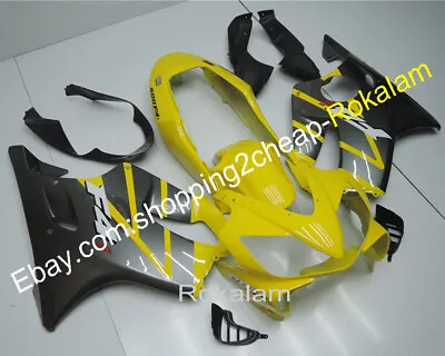 Body For CBR600 F4i 2004 2005 2006 2007 CBR600F4i Yellow Grey Sportbike Fairing • $459