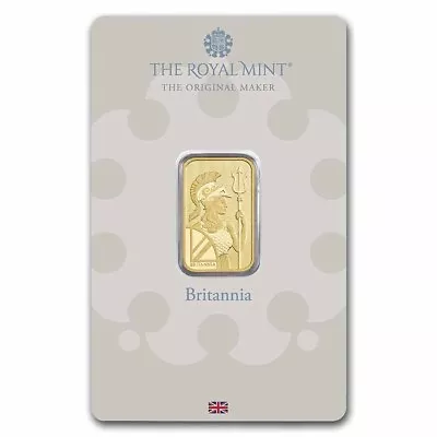 5 Gram Gold Bar - The Royal Mint Britannia • $440.10
