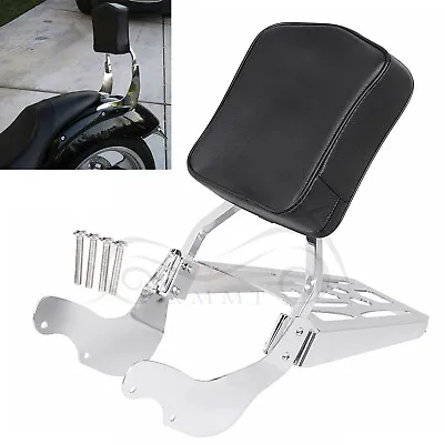 Motorcycle Passenger Sissy Bar Backrest Luggage Rack For Victory Kingpin 8 Ball • $143.98
