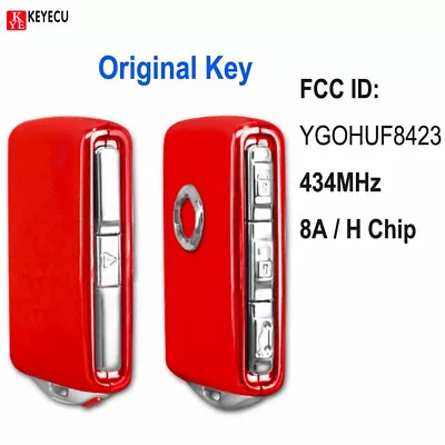 OEM FOR VOLVO XC90 S90 V90 XC60 SMART KEY KEYLESS REMOTE YGOHUF8423 4B Trunk RED • $41.85