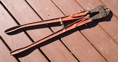 Vintage HKP HK Porter No. 2 New Easy Bolt Cutter Clippers 30 L Boston Mass USA • $42.88