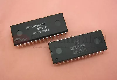 Motorola MC6840P 6840 Programmable Timer Module PDIP28 X 10PCS • $18