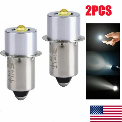 1-2x LED P13.5S Upgrade Bulbs Flashlight PR2 Bulb Replacement 2/3/4 C/D AA  Cell • $5.77