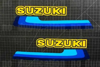 1980 80' Suzuki RM125 250 400 Tank 4pc Graficos Decals Stickers Graphic • $26.99