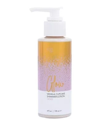 SHIMMER LOTION CUPCAKE VANILLA SPARKLING GOLD 4 Oz • $17.99