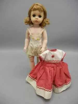 Vintage Madame Alexander Doll Hard Plastic Jointed LISSY Orig.Tagged Teddy 11  • $82