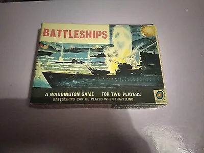 Vintage Battleships Game Waddingtons Target Games 1967  • £2.39