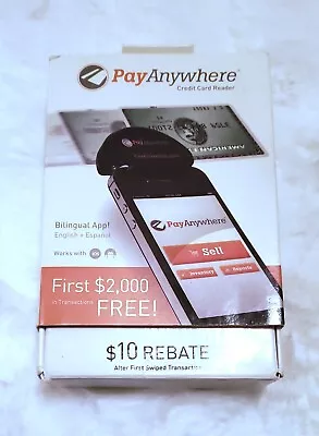 Pay Anywhere Credit Card Reader For IPhone IPad Android • $12