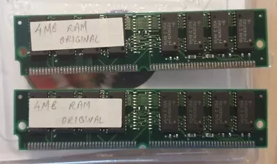 Micron MT8D132M-6X 8MB (2 X 4MB) 72-Pin 60n/s EDO SIMM Non-Parity Memory Modules • £13.99
