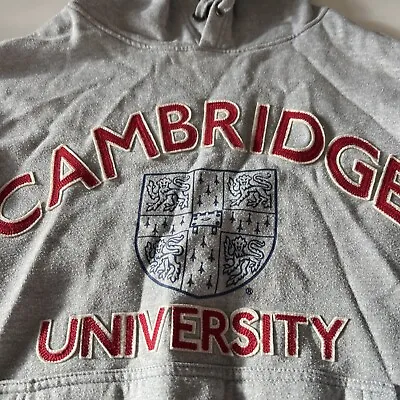 Cambridge University Officially Licenced Premium Hoodie Hoody Size Large Grey #3 • £15
