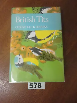 BRITISH TITS No. 62 / C. Perrins  2nd Edition 1980 - Collins New Naturalist Book • £5.95