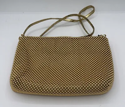 Vintage Gold Bags By Marlo Crossbody Purse Handbag • $18