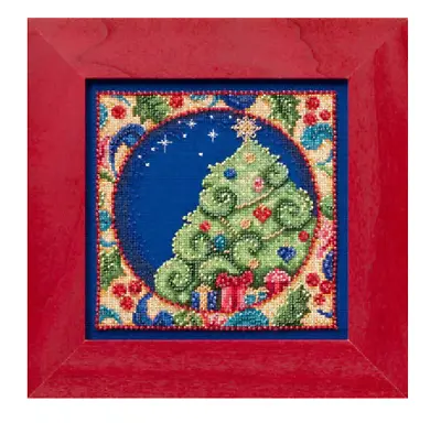 MILL HILL Counted Cross Stitch Beads Kit JIM SHORE Christmas Tree  • $13.11