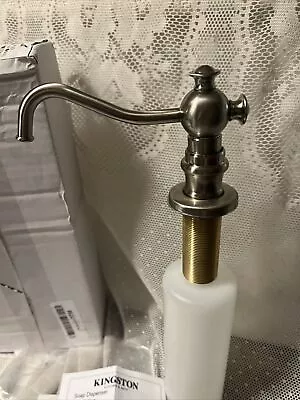 SD7608 Vintage Soap Dispenser Brushed Nickel By Kingston Brass • $38