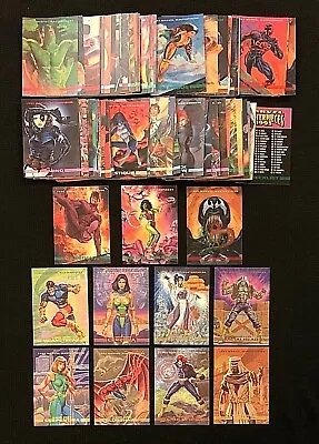 $1.75 • Buy 1993 Marvel Masterpieces Base / Promos / X-men 2099 Dyna-etch Singles You Choose