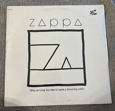 Vintage Frank Zappa  Ship Arriving Too Late To Save A Drowning Witch  12  Vinyl • $30