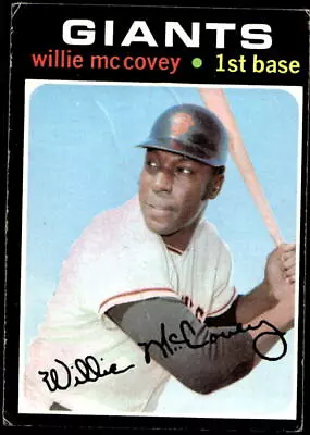 1971 Topps #50 Willie McCovey HOF SF Giants VG-VGEX Crease • $2.50
