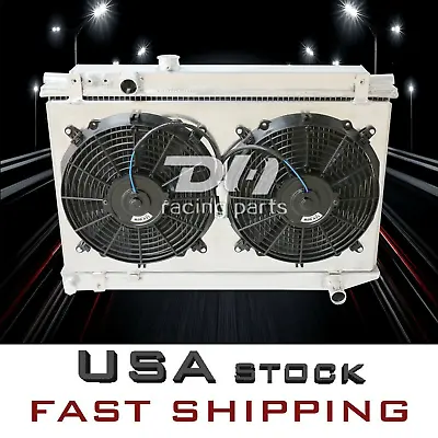 3 Rows Radiator&Shroud&Fan FITS 1986-1992 Toyota Supra MZ20 MK3 Turbo 3.0L L6 MT • $199